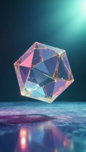 prismatic-floating-dodecahedron-stockcake