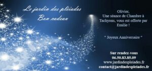 Bon cadeau chambre à tachyon